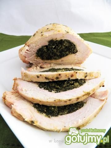 Indyk ze szpinakiem Indyk ze szpinakiem