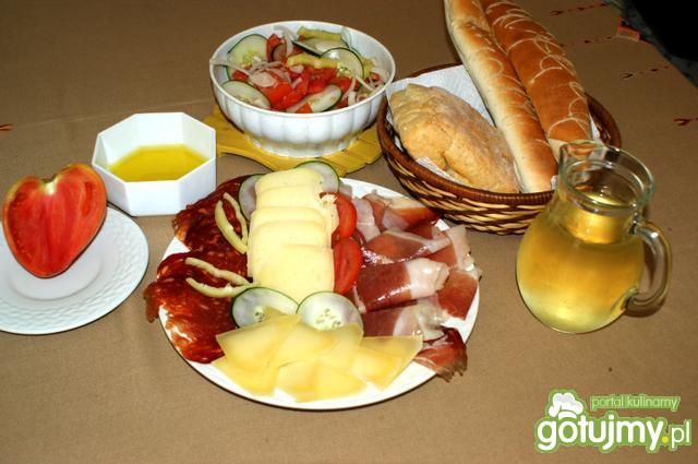 Istarski taler - przekąski z Istrii