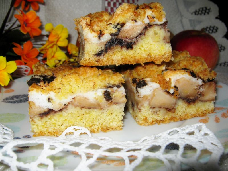 Jabłecznik na czekoladowo