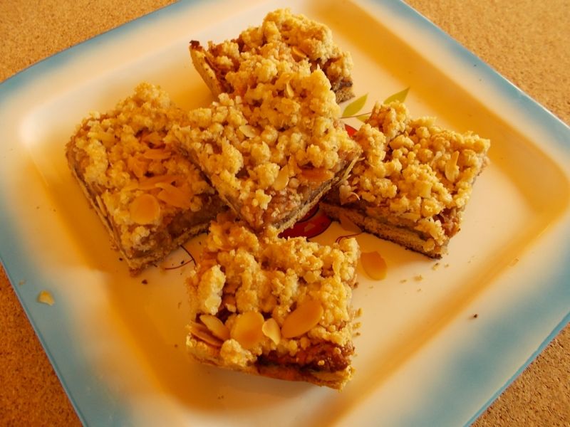 Jabłecznik pod otrębową kruszonką Jabłecznik pod otrębową kruszonką