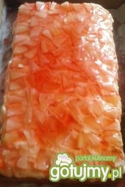 Jabłecznik z bitą śmietaną