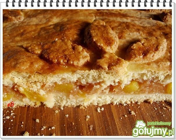 Jabłecznik z brzoskwiniami Eli