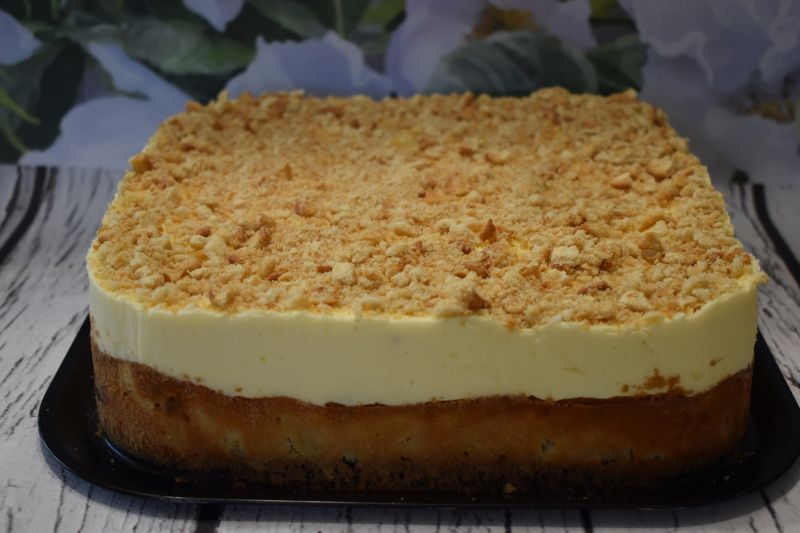 Jabłecznik z budyniem Jabłecznik z budyniem