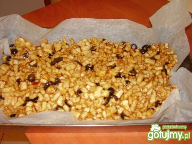 Jabłecznik z dodatkiem oliwek