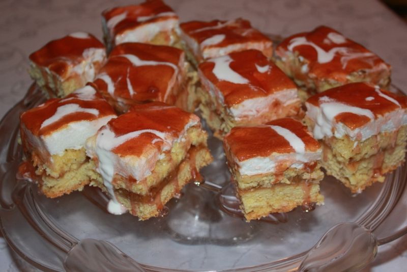 Jabłecznik z kisielem 