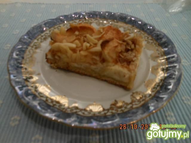 Jablecznik z migdalami