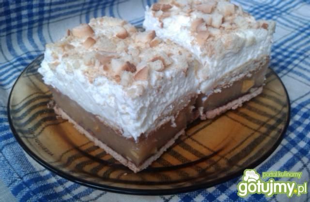 Jabłecznik ze śmietaną