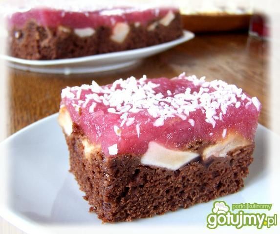 Jabłka na piernikowym spodzie Jabłka na piernikowym spodzie