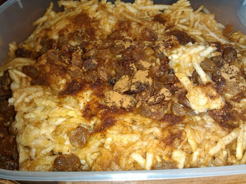 Jabłka na słodko z cynamonem