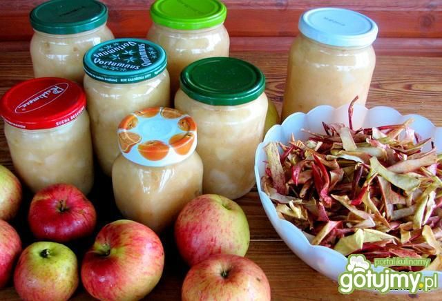 Jabłka na zimę - duszone i skórki  Jabłka na zimę - duszone i skórki