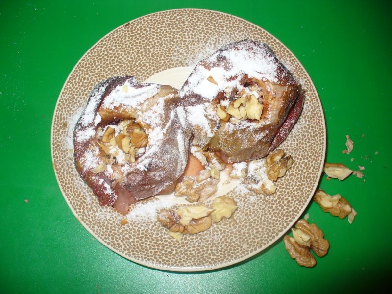 Jabłka  pieczone na deser