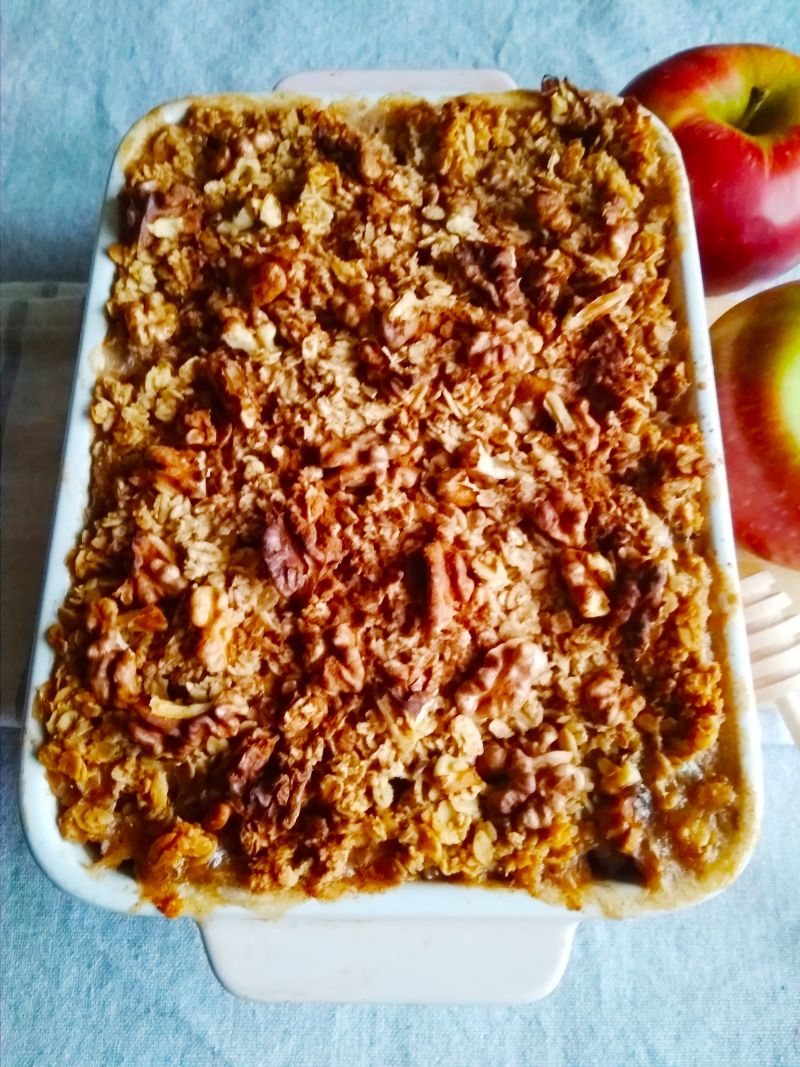 Jabłka pod kruszonką. Jabłka pod kruszonką.