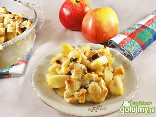 Jabłka pod pierzynką z kruszonki Jabłka pod pierzynką z kruszonki
