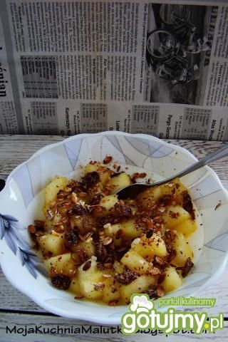 Jabłka pod żytnia pierzynką  Jabłka pod żytnia pierzynką