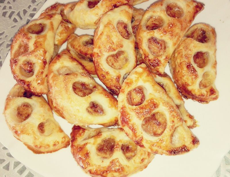 Jabłka w cieście francuskim Jabłka w cieście francuskim