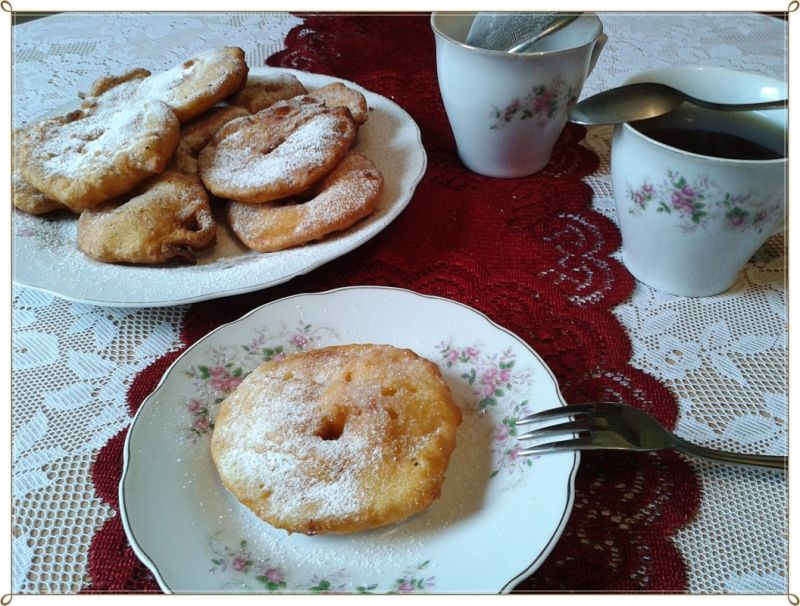 Jabłka w cieście kokosowym Jabłka w cieście kokosowym