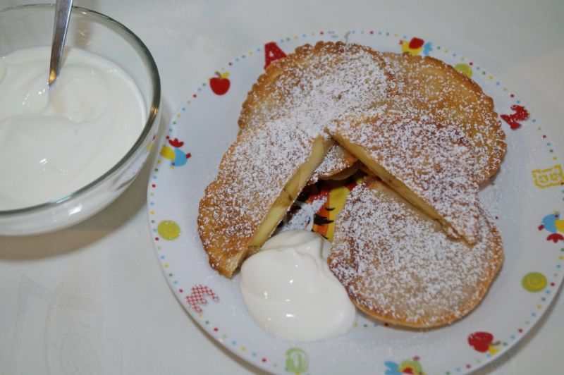 Jabłka w cynamonowym cieście Jabłka w cynamonowym cieście