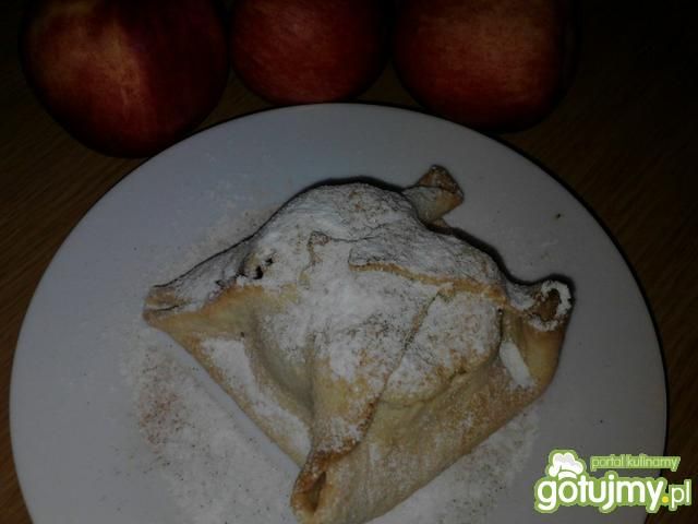 Jabłka z aronią w szlafrokach Jabłka z aronią w szlafrokach