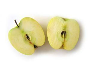 Jabłka z grilla na tostach