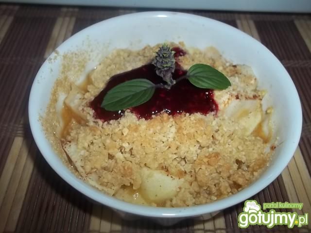 Jabłka zapiekane z migdałami Jabłka zapiekane z migdałami