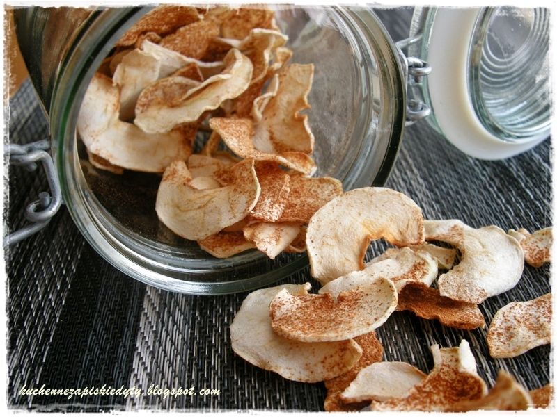 Jabłkowe chipsy cynamonowe