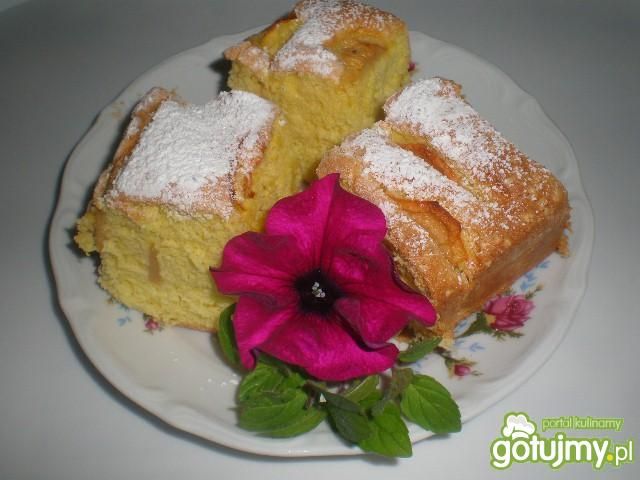Jabłkowe ciasto z miętą Jabłkowe ciasto z miętą