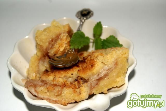 Jabłkowe crumble z ,, dziką ,, kruszonką