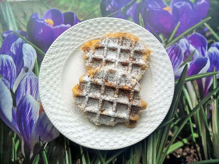 Jabłkowe gofry Jabłkowe gofry