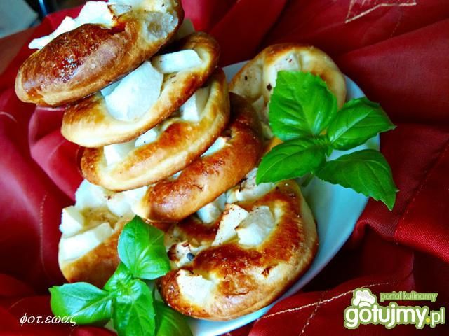 Jabłkowe kółeczka drożdżowe Jabłkowe kółeczka drożdżowe