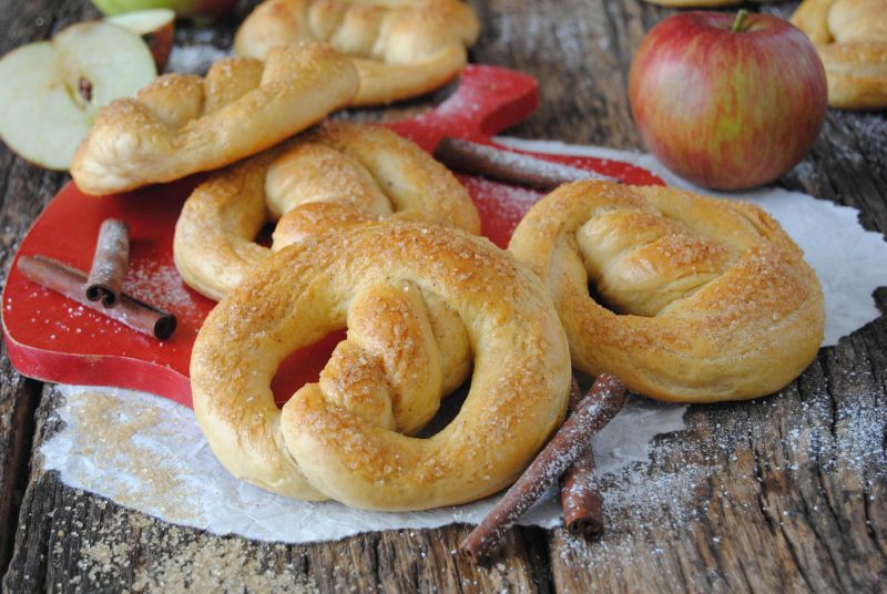 Jabłkowe precle