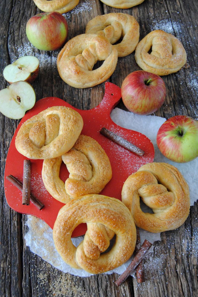 Jabłkowe precle