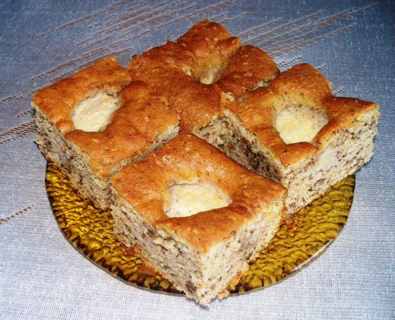 Jabłkowo orzechowa kostka Jabłkowo orzechowa kostka