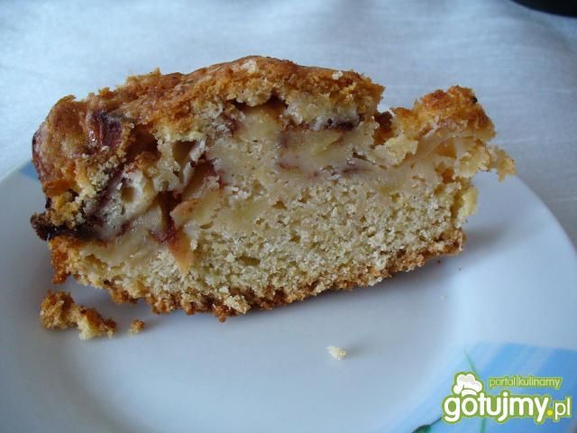 Jabłkowy wianuszek z kisielem żurawinowy