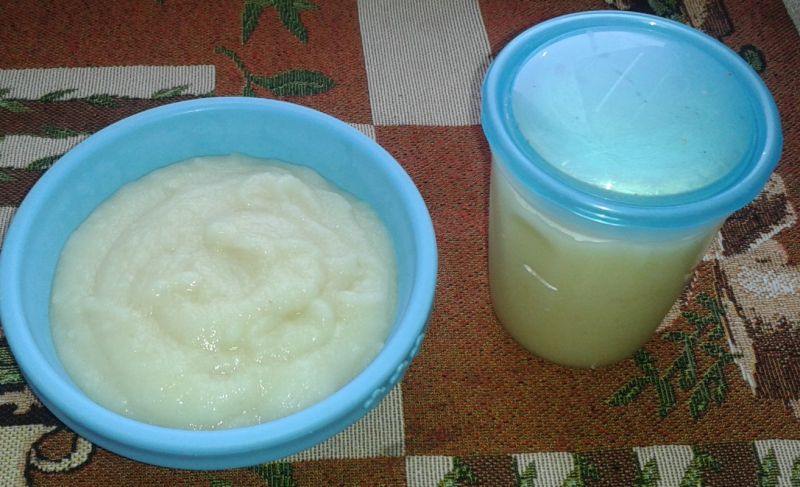 Jabłuszka z kaszką manną Jabłuszka z kaszką manną