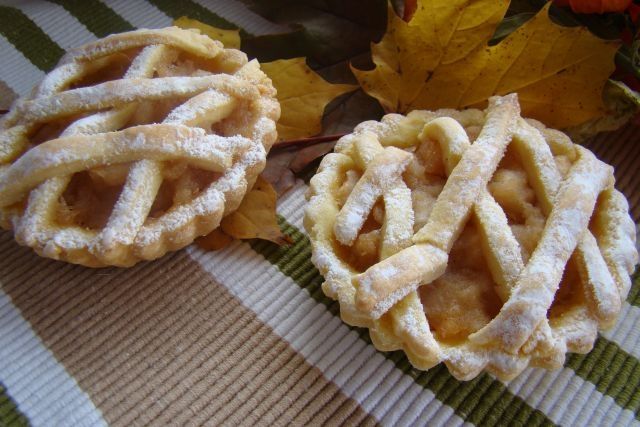 Jabłuszkowe babeczki - szarlotki