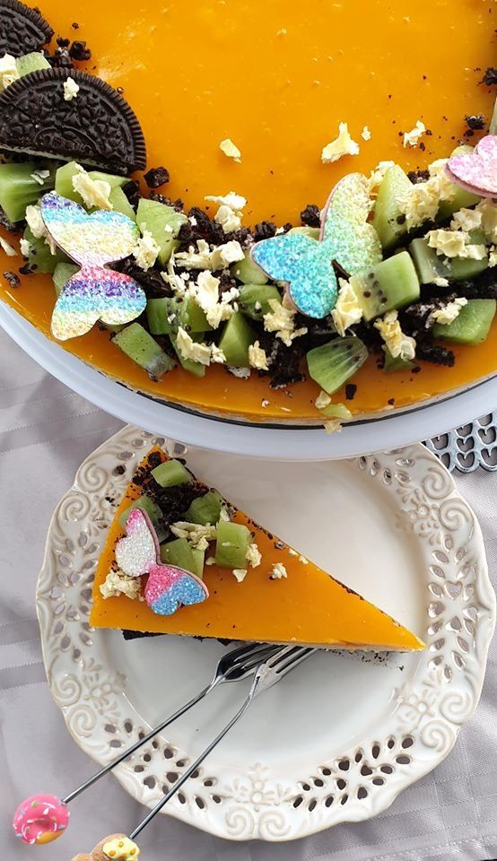 Jagielnik z mango i Oreo