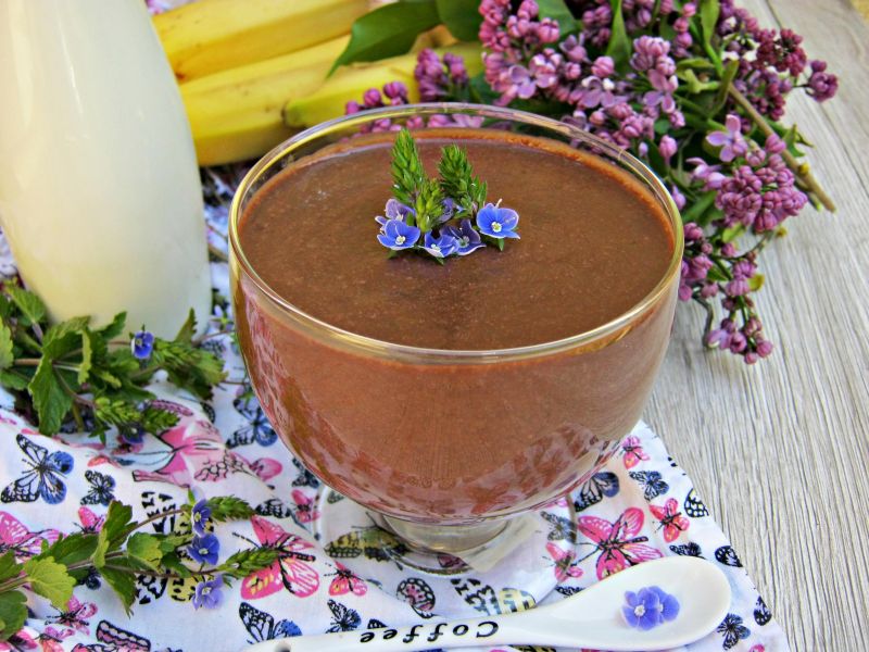 Jaglany budyń czekoladowy Jaglany budyń czekoladowy