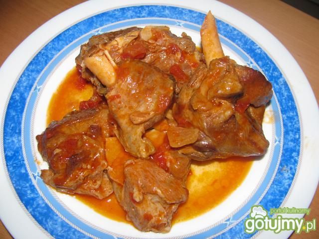 Jagnie w pomidorkach Jagnie w pomidorkach