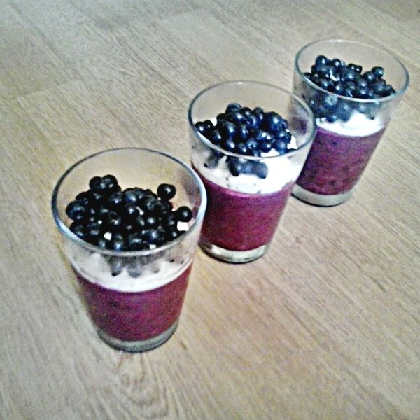 Jagodowa Panna Cotta