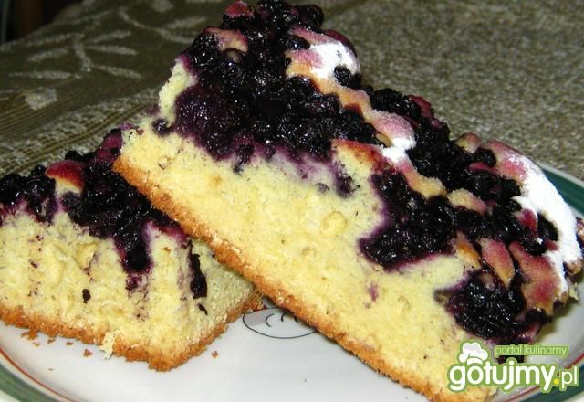 Jagodowe ciasto z olejem Jagodowe ciasto z olejem