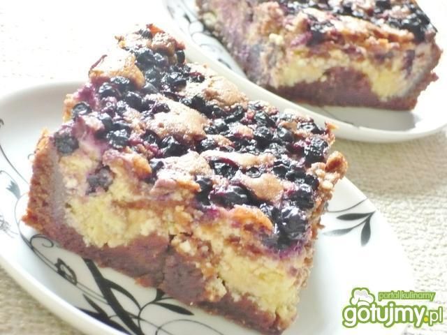 Jagodowe sernikobrownie Jagodowe sernikobrownie