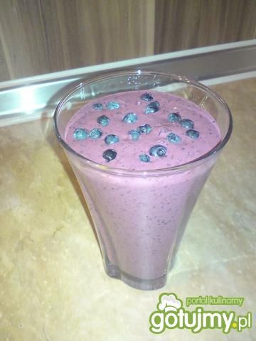Jagodowy koktajl.