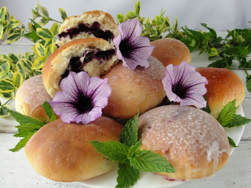 Jagodzianki na twarożku