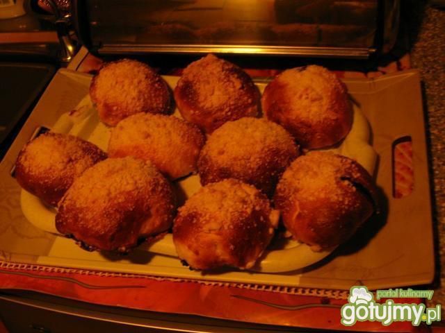 Jagodzianki z kruszonką Jagodzianki z kruszonką