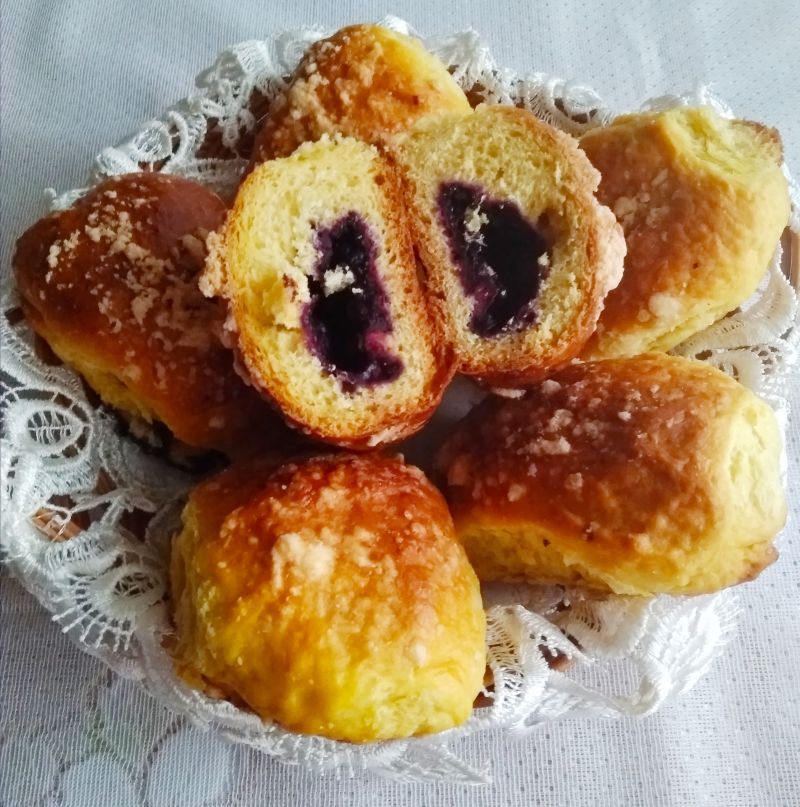 Jagodzianki z kruszonką