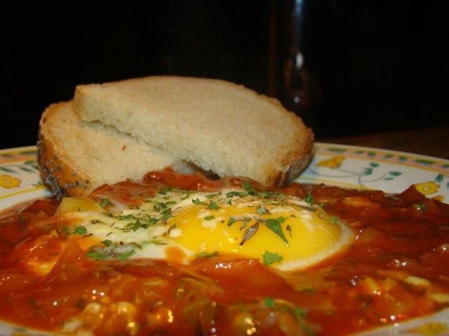 Jaja w czyśćcu wersja 2 - w keczupie