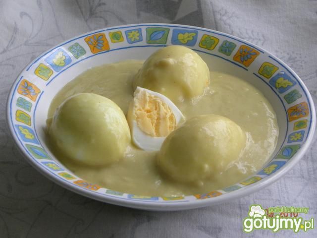 Jaja w sosie musztardowym Jaja w sosie musztardowym