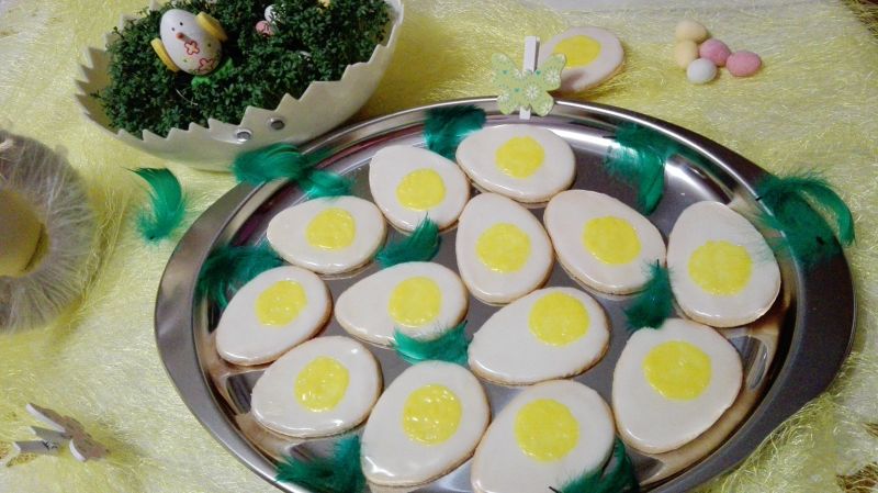 Jajeczka lukrowane
