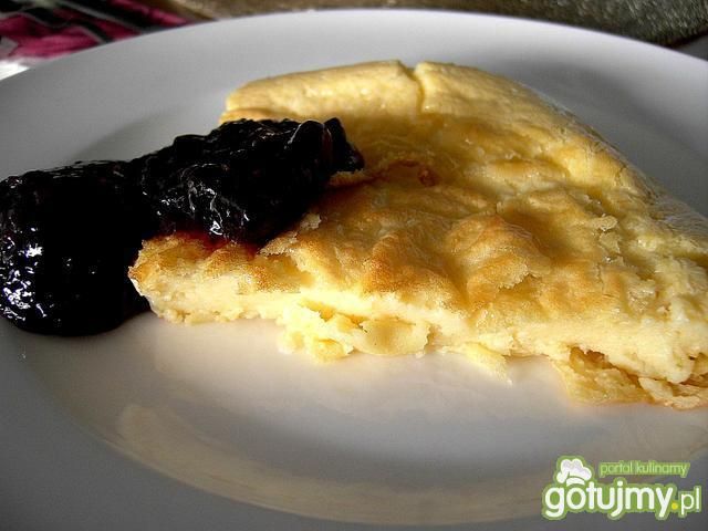 Jajeczne sniadanie na slodko