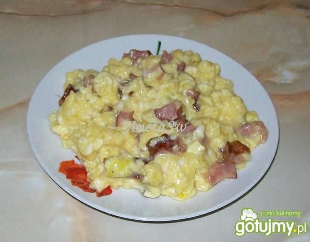 Jajecznica na boczku Jajecznica na boczku